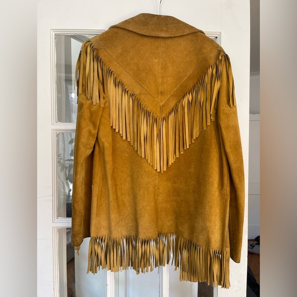 Vintage suede fringe jacket - Picture 2 of 3